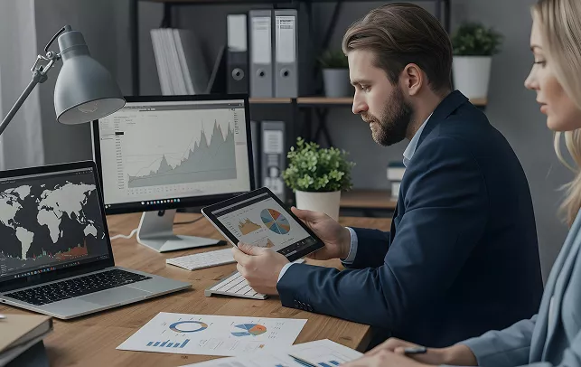 Team Analysis of Global Financial Charts